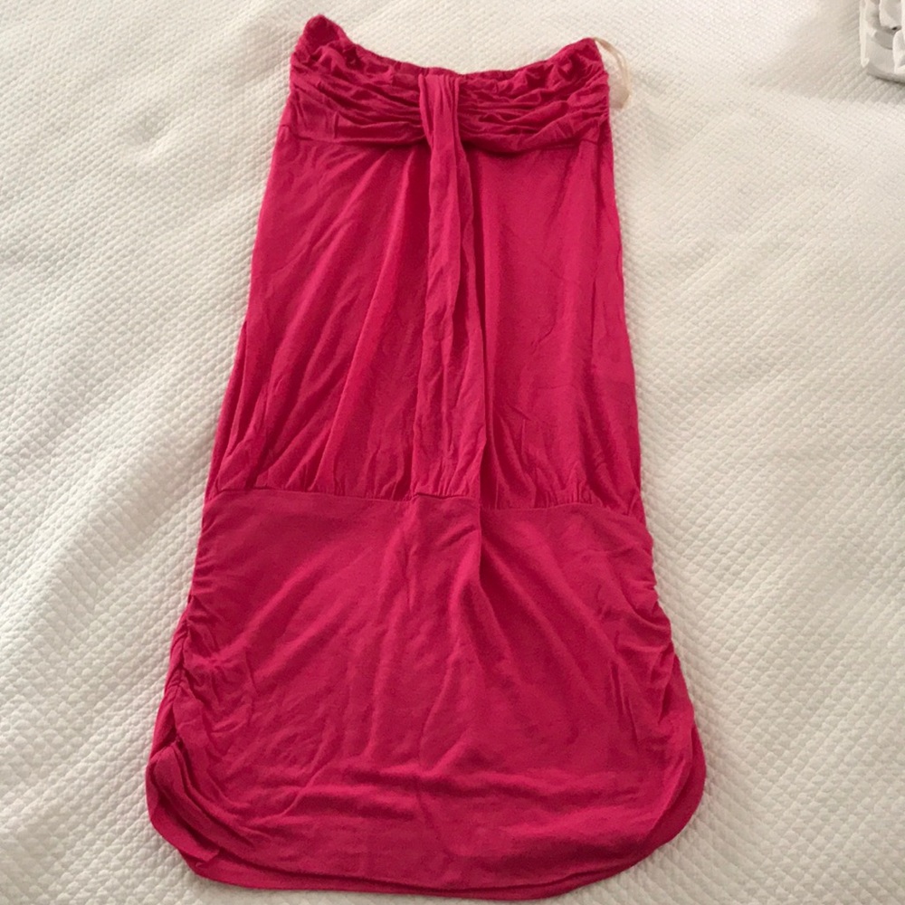 Strapless dress